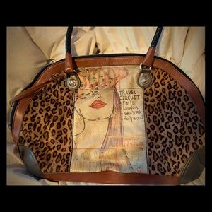 Brighton fashionista scoop bowler bag purse